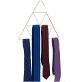 Metal Triangle Shape Tie/Scarf Storage Hanging Organizer / Hanger. 