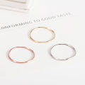 Wholesale 925 Sterling SIlver Pure Simple Slim Ring Small Finger Ring For Girls And Women. 