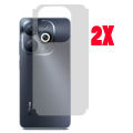Infinix Smart 8 Pro Back Matte Protector Soft Skin Sheet Soft Film Protector - 2PCs For Smart 8 Pro. 