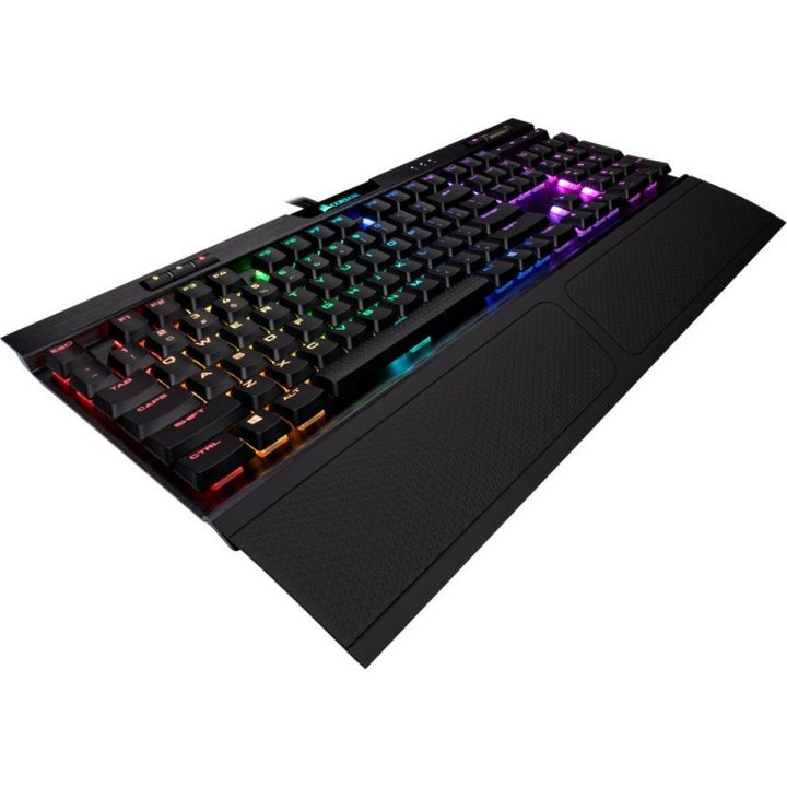 Corsair K70 RGB MK.2 Low Profile Mechanical Gaming Keyboard - CHERRY MX Low Profile Red Switches