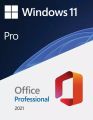 Microsoft Windows 11 Pro with MS Office 2021 Pro Plus. 