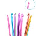 10 Pcs Long Straight Tunisian Afghan Crochet Hook Set. 