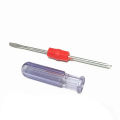 2 in 1 Slotted Cross Head ( + ) & Flat ( - ) Screw Driver Set small size length 5.4 inches. 