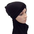V-Shape Modal Cotton Muslim Women Inner Hijab Caps Islamic Underscarf. 