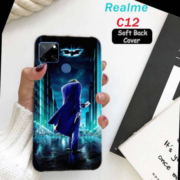 Realme_C12 Back Cover The Joker Soft Case Cover