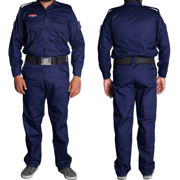 Security Guard suit for office and outdoor use, Trouser and Shirt full suit