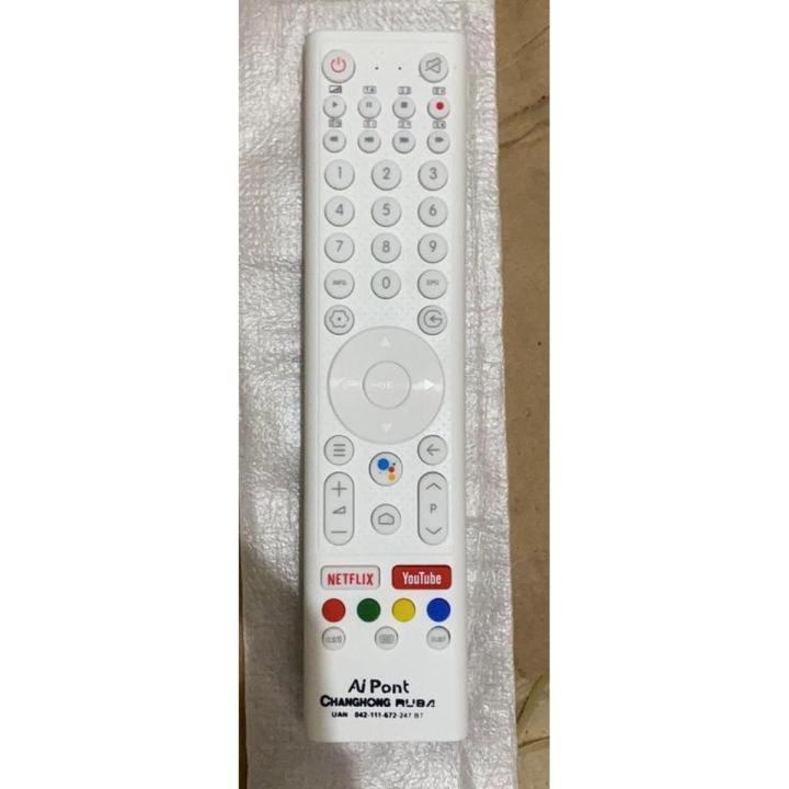 New voice remote control for ChanghongRuba Smart LED/LCD TV