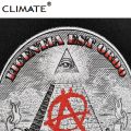 【LuckyBabyFans Store】CLIMATE New Anarchy Cap Men Anarchist Cap Cool Cap Mesh Black Baseball Net Trucker Cap Hat for Men. 
