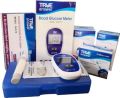 True Answer Blood Glucose Meter - GLM-78 - Auto Code - With 5 Strips 10 lancets and 10 alcohol pads. 