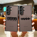 【AmbitionmA】Trend Brand H-HUGO B-BOSS Phone Case For iPhone 15 14 13 12 11 Pro Max mini XS Max XR X 8 7 6 Plus Frosted Translucent Cover. 