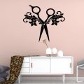 Hot BARBER Wall Sticker Hair Nail Beauty Salon Wall Art Wall Paper For Barber Store Home Decoration Nordic Style Home Decoration. 