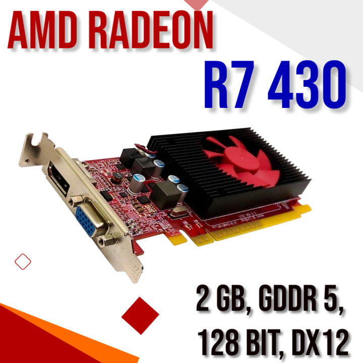 AMD%20Radeon%20R7%20430%202GB%20GDDR5%20128BIT,%20Gaming,%20Graphic%20Work%20-%20Image%204