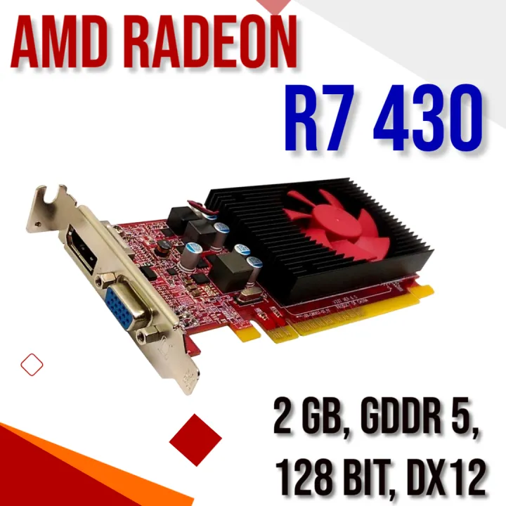 AMD Radeon R7 430 2GB GDDR5 128BIT, Gaming, Graphic Work | Daraz.pk