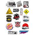 Stickers Pack Car Drifting Stickers For Cars, Laptop, Mobiles Cover DIY. 