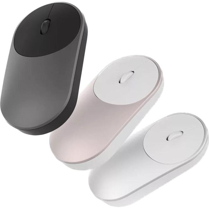 Original Xiaomi Mi Portable Mouse 2 Bluetooth-compatible RF2.4  Dual channel Aluminium Metal ABS Windows 10 Android