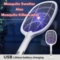 Rechargeable Mosquito killer Racket & Insect Zapper 2 in 1. 