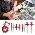 Electronic Test Lead Kit for Multimeter Tester Leads Probe Electronic Needle Clip Set. 