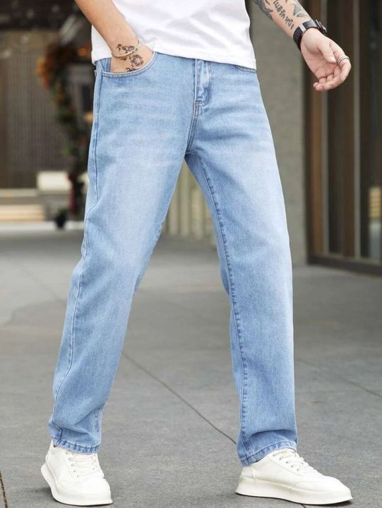Men’s Casual Jeans Pants – Trendy Denim Trousers for Everyday Fashion