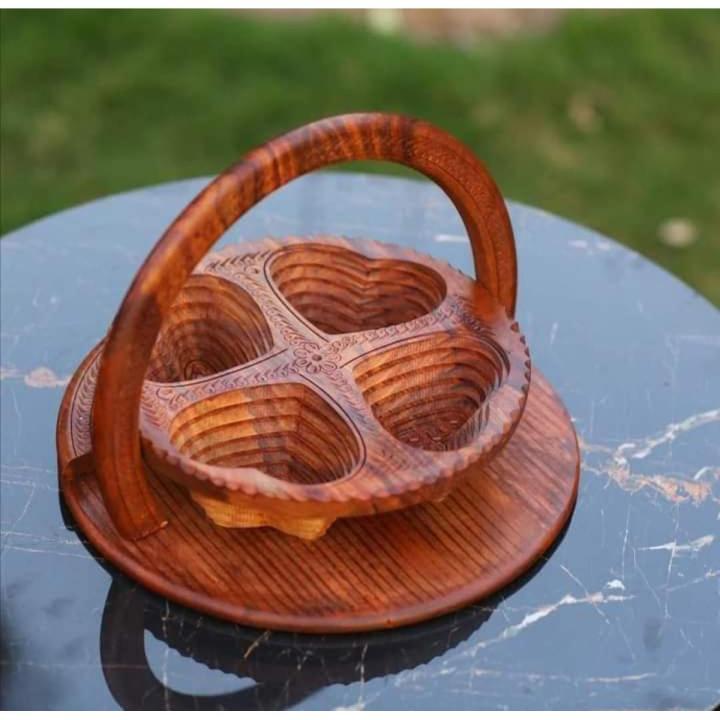 Handmade Collapsible Wooden Baskets Big size