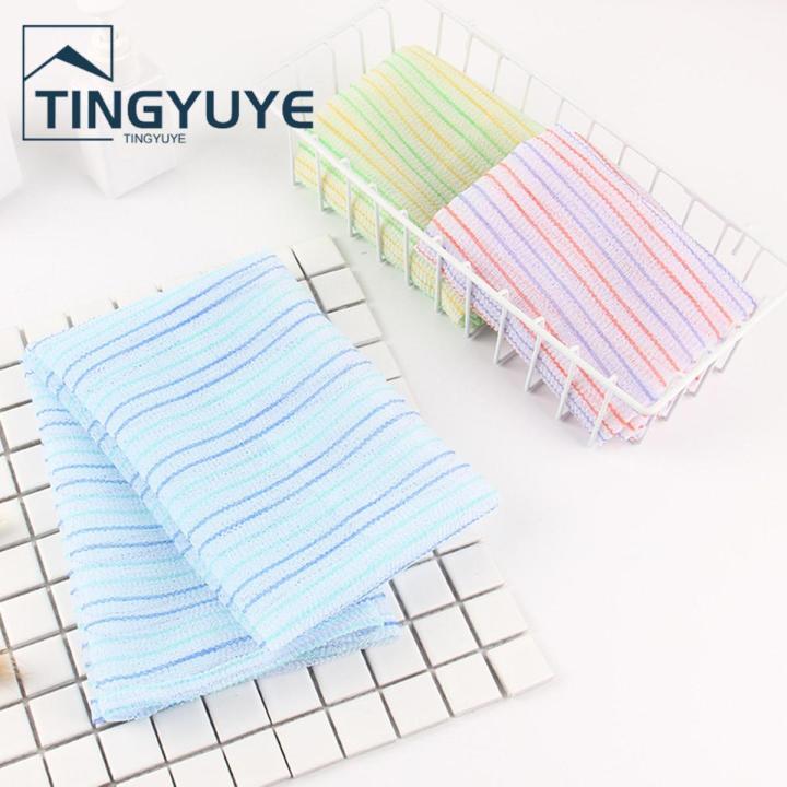 Bath Washcloth Rich Foaming Removing Dirt Back Scrubber Towel Cloth