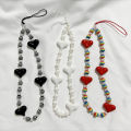 Charm Heart Mobile Phone Chains For Women Girls Telephone Charm Strap Podazz. 