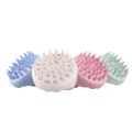 LOHAS Biodegradable Wheat Straw Silicone Hair Brush Shampoo Brush Scalp Massager For Hair Growth. 