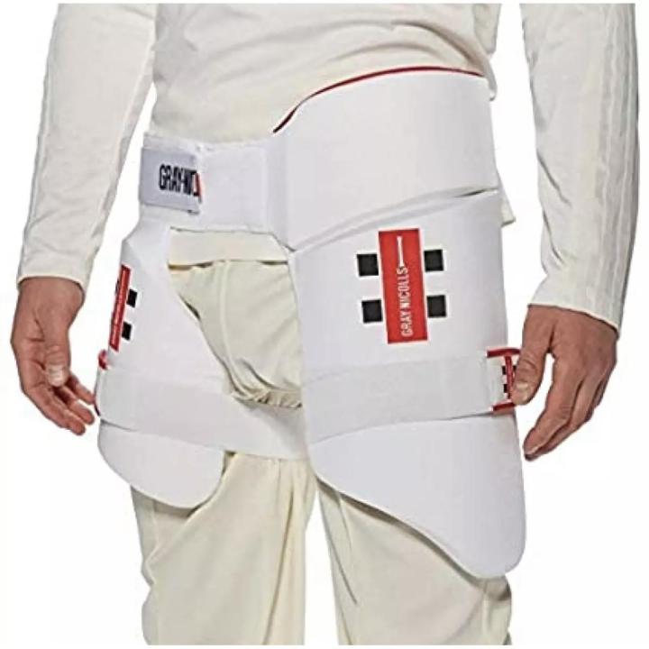 Cricket thai pad batsman pad batting Thaipad white red color