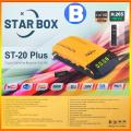 Forever Receiver Star Box ST-20 PLUS | Built-in WIFI Dolby Audio. 