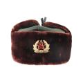 Russian   Hats Pilot Hat Police Hat Winter Men Snow Cap with Earmuffs. 