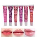 Iman of Noble Random shades New Charlotte Clear Fruit Juice Lip Gloss Crystal Jelly Moisturizing Lips Oil Lasting Not Sticky Lip Gloss Lipstick Makeups Lips Care lip gloss. 