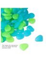 Glow In The Dark Stones Pebbles Aquarium Plants Fairy Mini Garden - Pack of 1. 