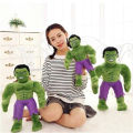 Hulk Stuffed Toys Collection For Kids, Avenger Heroes Soft Plush Toy Best Gift For Babies & Children Boys & Girls Fluffy Avengers Assemble Stuff Pillow Cartoon, Smash Green-Hulk Leep Pillows Rag Dolls Children Marvel Hero Play Games. 