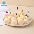 GOIKEA Cake Toothpick Easy to Clean Traffic Sign Car Castle Cake Fork. 