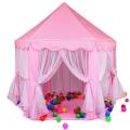 Princess Castle Tent for Girls Fairy Play Tents for Kids Hexagon Playhouse Children or Toddlers Indoor or Outdoor Games,Plastic,. 