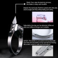 Stainless steel fashion jewelry anti-wolf self-defense ring for men and womenKidsland Srore. 