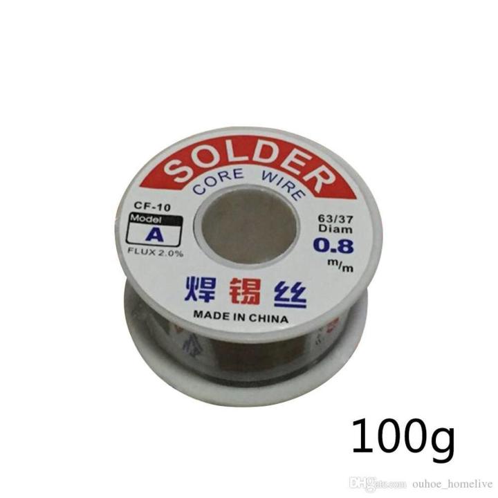 Roll Flux Solder Wire Reel Solder Wire Tin 0.8Mm 100g Tin Lead Line Soldering Wire| Shopping Hall