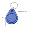 125kHz RFID key fob, RFID access keychain, RFID attendance keyfob, compatible RFID key fob, waterproof RFID keychain, access control key fob, RFID key card alternative, employee attendance keyfob, security key fob, durable RFID keychain. 