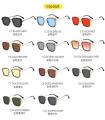 Original Kabir Singh Sunglasses in Metal Frame for Men - Shahid Kapoor UV400 Polarized Glasses with Box. 