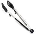 Tong small size Non Stick Tong / Non Stick Chimta - black color. 