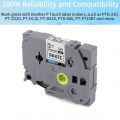 1 piece Replacement Brother Label Ribbon 231 131 431 531 631 731 831 931 Laminated TZ-231 Label Printer 12mm Label Tape PCardiaCP. 