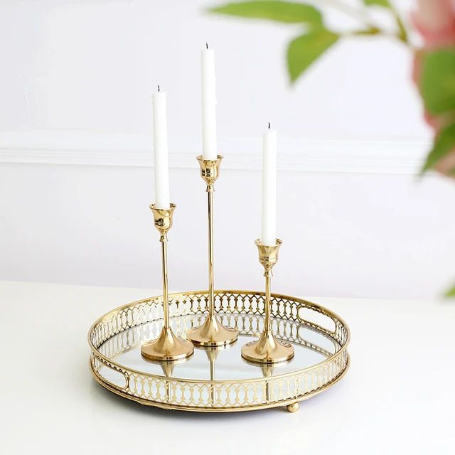 3Pcs%20Vintage%20Metal%20Candle%20Holder%20Set%20%7C%20Retro%20Candlestick%20Stand%20for%20Home%20Decor,%20Dining%20Table%20&%20Wedding%20Decoration%20-%20Image%203