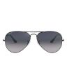 Ray-Ban Aviator Metal Frame Blue Gradient Polarized Lenses-RB3025-004/78-55. 