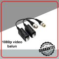 Passive HDCVI Transceiver Single Channel (300 Meters Passive Transceiver Single Channel Video Balun for HD AHD CVI TVI Cameras - Pack of Two) -  CCTV Camera Video Balun.. 