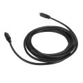 Mini Din 9PIN Adapter Cable, Professional Plug and Play 9 Pin Male To 9 Pin Male Sound Input Cable OFC Core for Speaker. 