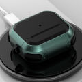 Lereach for AirPods Pro 2 Cover Case Silicone Brazed Hard Plastic Case. 