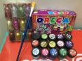 15 Orega Poster Color 12 Pcs Glitter Set  1 Paint Brush  15 different shades 15ml Each bottles Orega Colors Stationary Item For Girls. 