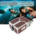Second-generation Mini DIY Home Portable Smart Mobile Phone Projector Home Cinema. 