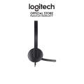 Logitech H340 USB Headset (Black). 