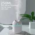 Portable Mini Air Humidifier USB Desktop Humidifier for Car Bedroom Air Diffuser Fogger Mist Maker Sprayer with LED Night Lamp. 