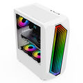 AA Tiger Viking Black ATX Gaming PC Case with 1 RGB Fan | Micro ATX PC Casing | Low Price Gaming Case with Fans. 